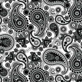 Bandana White Sign Vinyl