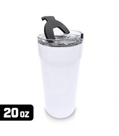 Metal Sublimation Tumbler White 20 Oz