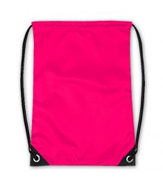 Drawstring Bag Neon Pink