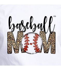 DTF-200 Baseball Mom 10x8 Inches