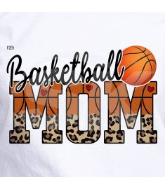 DTF-201 Basketball-Mom 10x7 Inches