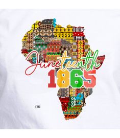 DTF-146 Map Africa Juneteenth 10 x 11 Inches