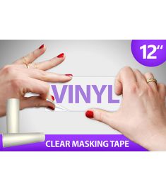 Clear Masking Tape 12 Inch
