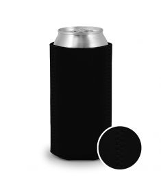 Tall Can Cooler Neoprene Black