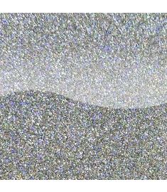 Eco Glitter-MULTI SILVER-Gloss Vinyl-12 IN