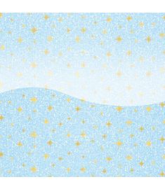 Eco Glitter Motif Star Gold Neon Mint Gloss Vinyl