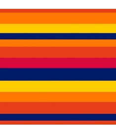 Lines Yellow Orange Red And Blue Astros Vinyl