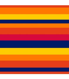 Lines Yellow Orange Red And Blue Astros Vinyl