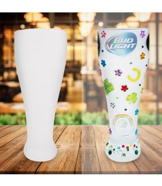 Sublimation Beer Glass Frosted 20 Oz