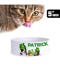 Sublimation Cat Bowl 5 Inches