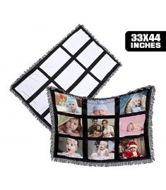 Sublimation Panel Blanket 33x44 Inches