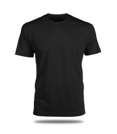 Round Neck T-Shirt-Black