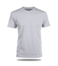 Round Neck T-Shirt-Grey