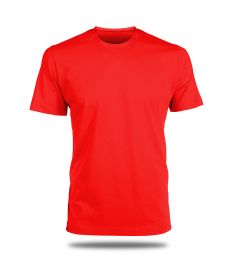 Round Neck T-Shirt-Red