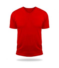 Tshirt V Neck Magic-Red