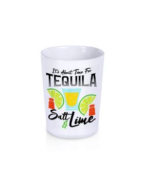 Ceramic Shot White Tequila