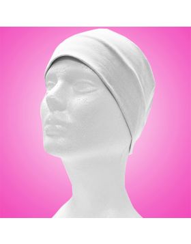 Head Band Large White (Pack 12 Pcs)