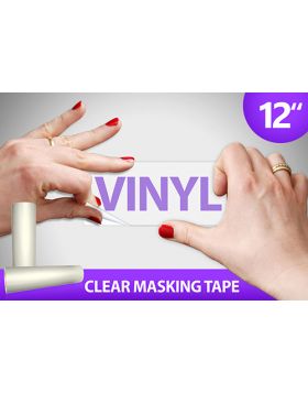 Clear Masking Tape 12 Inch