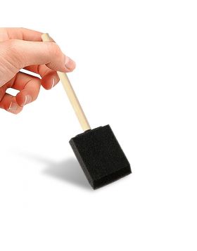 Handle Foam Brush Medium