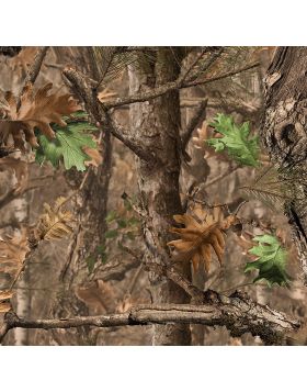 Camo Tree Dry Leaves Sign Vinyl