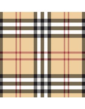 Plaid Burby Sign Vinyl