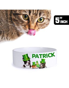 Sublimation Cat Bowl 5 Inches