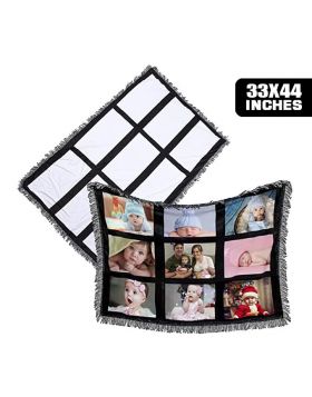 Sublimation Panel Blanket 33x44 Inches