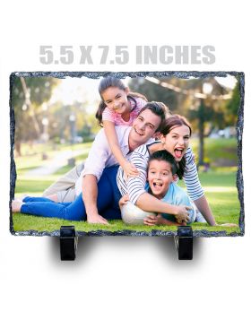 Sublimation Photo Slates Rock Blanks Square 5.5 x 5.5 inch 12 Pack