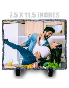 Sublimation Rock Slate Frame 7x11 Inches