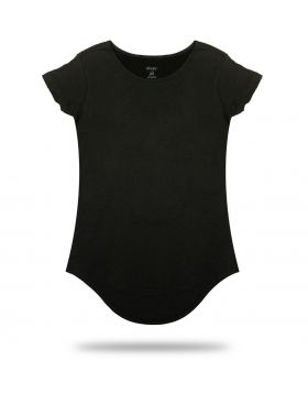 Black Long Tee T-Shirt 50/50