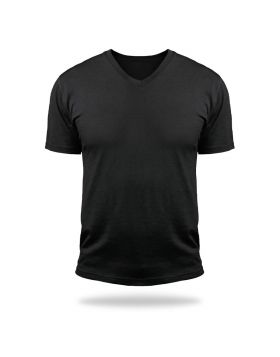 Tshirt V Neck Magic-Black