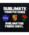 Sublimation Fabric Heat Transfer Vinyl (HTV)