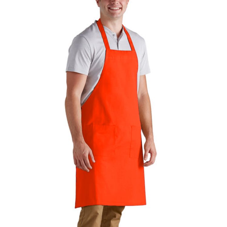 Orange apron shop