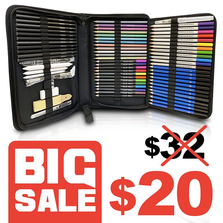 Color pencil bag clearance