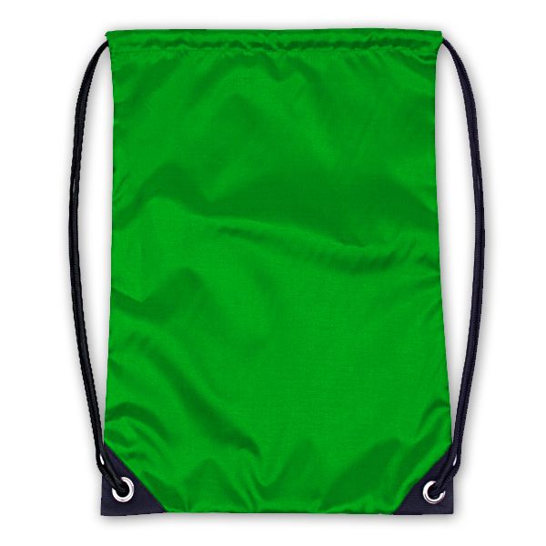 Green string shop bag