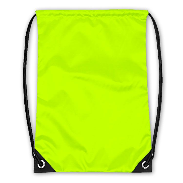 Yellow drawstring backpack new arrivals