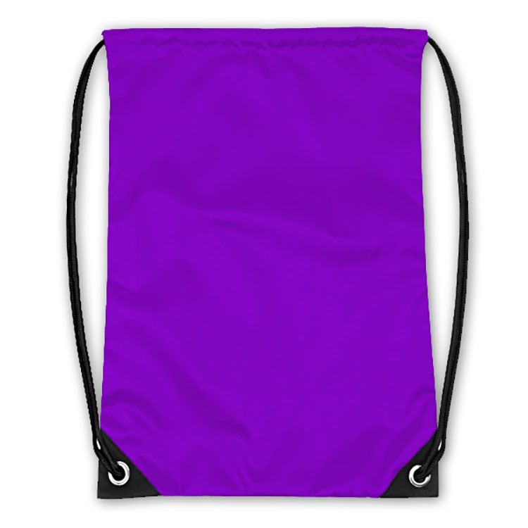 Purple outlet drawstring backpack