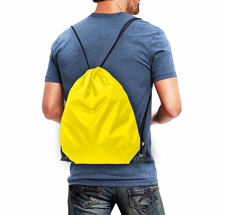 yellow drawstring