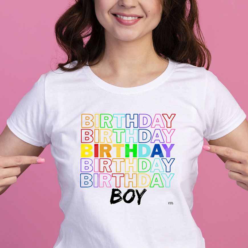 DTF-315 Birthday Birthday Boy 10 x 10 Inches