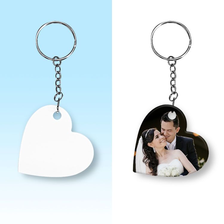 Plastic picture keychain store