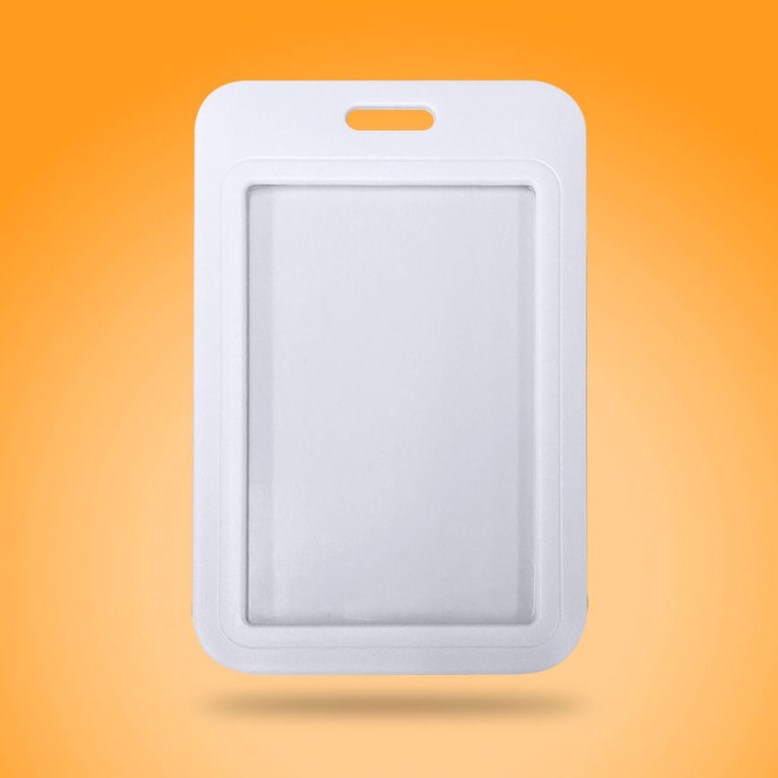 Plastic id sale card holder