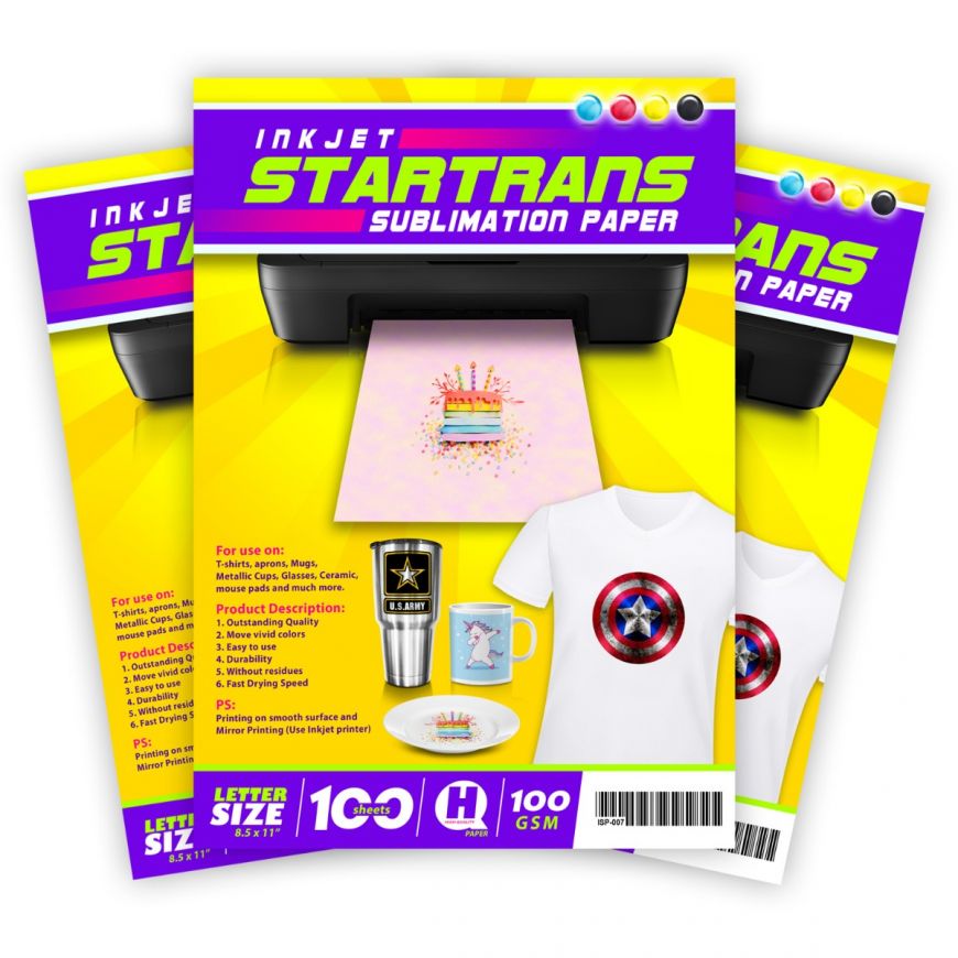 A4 sublimation paper top