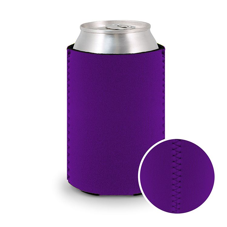 Can Cooler Neoprene Purple