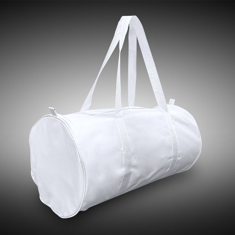 White shop overnight bag