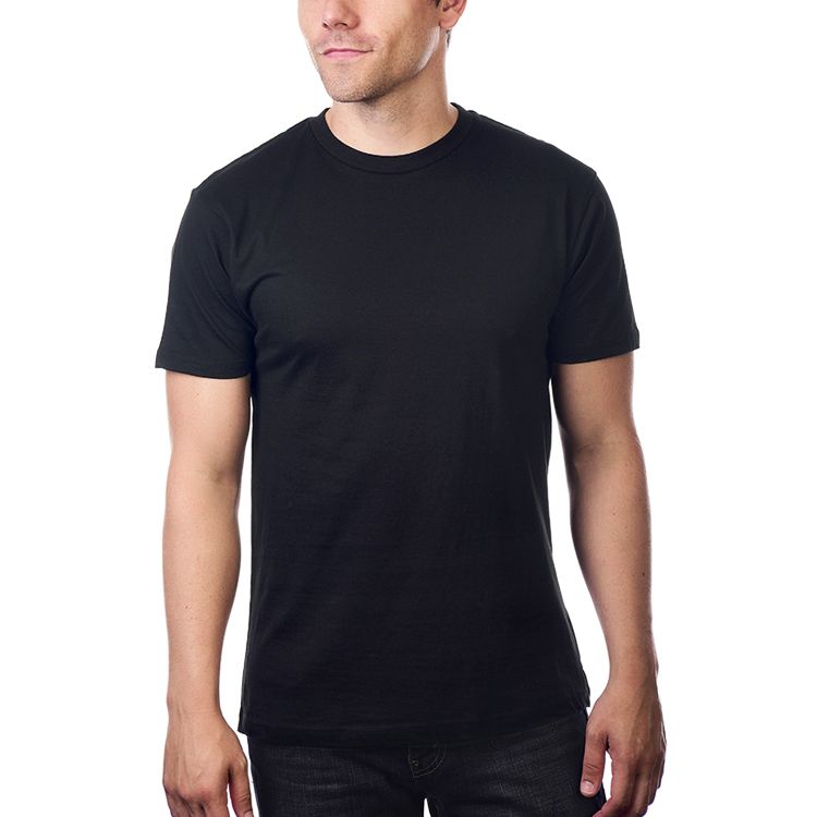 black t shirt round neck