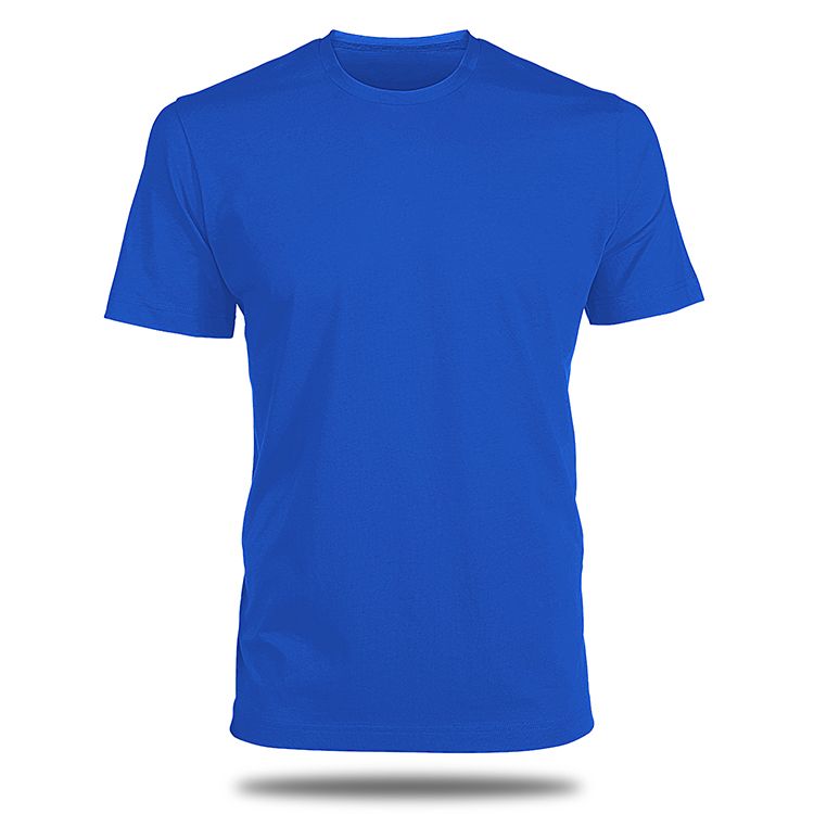 royal blue round neck t shirt