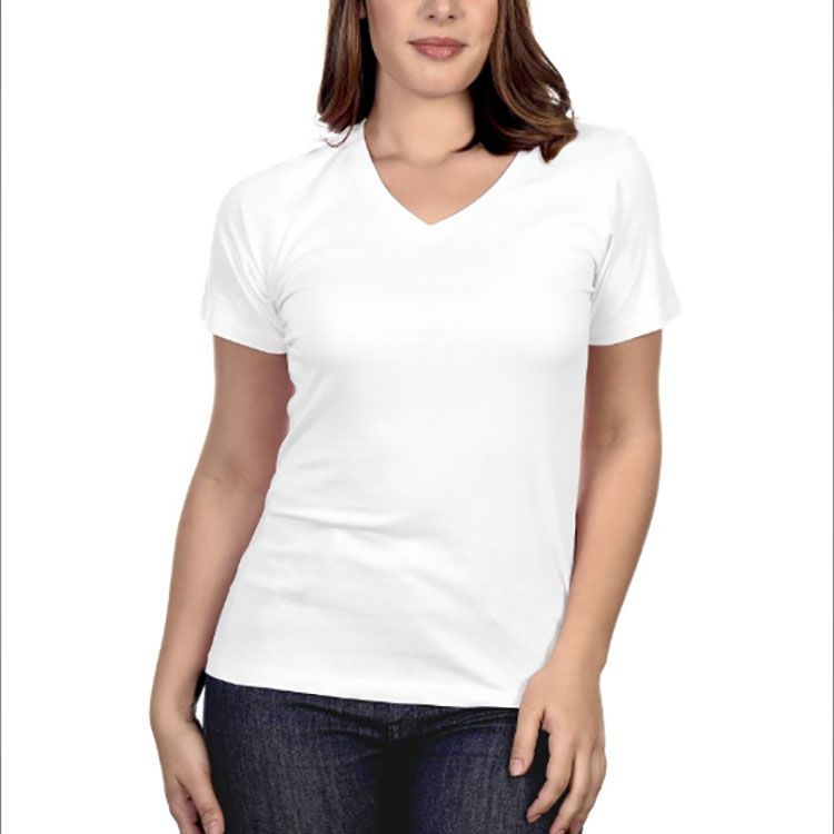 White t shop shirt v