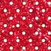 Glitter Perforated Vinyl-RED-12IN