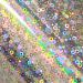 Stretchable Foil Vinyl-GALAXY BUBBLE SILVER-12IN