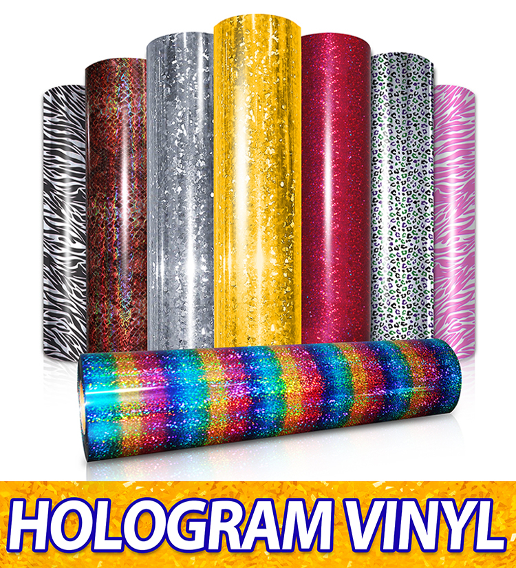12 x 1Yard Metallic & Spectrum Heat Transfer Vinyl